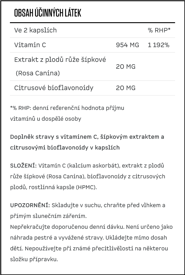 Screenshot 2025-09-29 at 08-55-52 Vitamin C s citrusovými bioflavonoidy a extraktem ze šípku - AROHA - — AROHA
